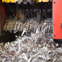 steel shredding machine