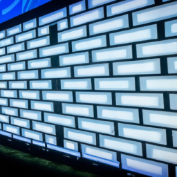 high technology outdoor led video wall price