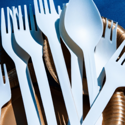 Environmentally friendly plastic utensils