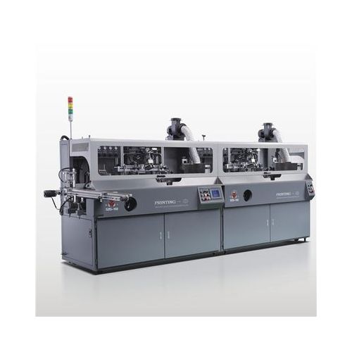 Automatic tube printer two color UV silk screen printing machinery in stocking