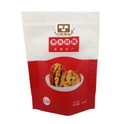 Customized Jujube clamp walnuts Standing up Bag  Dry Fruits Eight side seal Bag  Matte coating material Bag
