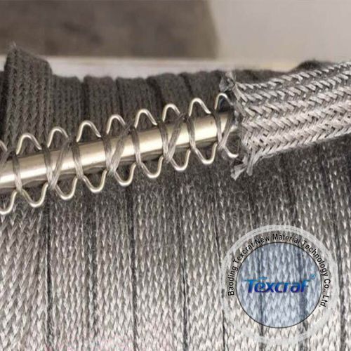 stainless steel fibre knitted sleeving