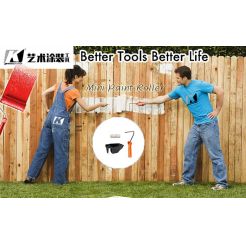 Professional Small Wall Paint Roller Brush Replacable Tool Kit