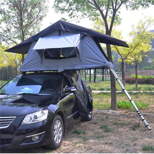 Outdoor 2-5 Person Waterproof Car Roof Top Tent For Camping
