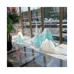 Ice Sculpture-layered Glass Sculpture