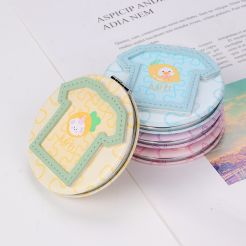 New double-sided, clothing pattern  makeup mirror