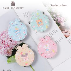 Circular printed custom double sided Mirror