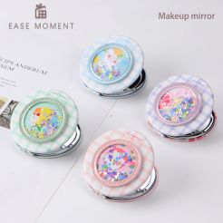Round quicksand accessories, make-up Mirror