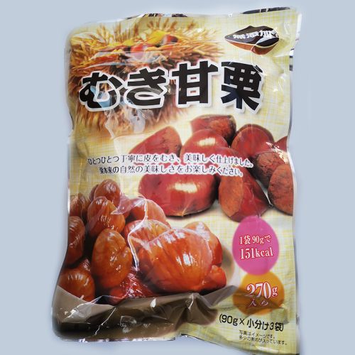 Peeled Chestnuts 90 x 3