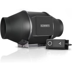 AC Infinity CLOUDLINE S4 Quiet 4” Inline Duct Fan with Speed Controller