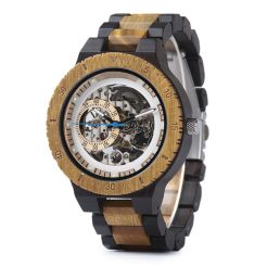 Luxury Mechanical Wooden Watch CA-128