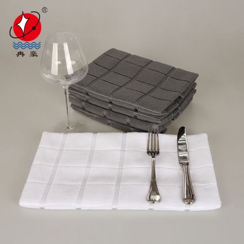 Super Absorbent Checkered Jacquard Dish Towel