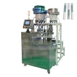 Automatic 502 glue tube filling capping machine