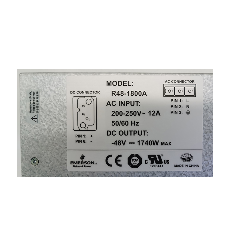 Emerson Telecom Rectifier r48-1800a 48v 1800w Emerson Telecom Rectifier r48-1800a 48v 1800w