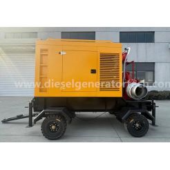 Mobile Trailer-mounted Emergency Rescue Double Suction Split Case Diesel Water Pumps